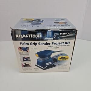 KRAFTtech 1/4 Sheet Palm Sander PS160CA 1.5 Amp Lightweight New In Original Box
